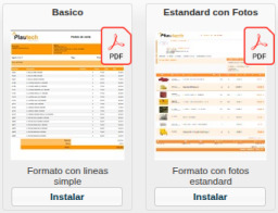Galería de informes